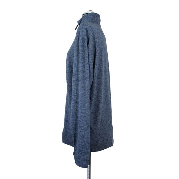 Member's Mark men's 1/4 zip mock neck knit casual pullover sweater - Picture 2 of 9